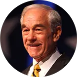 Portrait of Ron Paul.